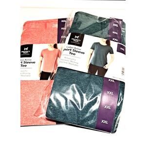 New Women's T's, Set of 2, Relaxed Fit, Rounded Neck